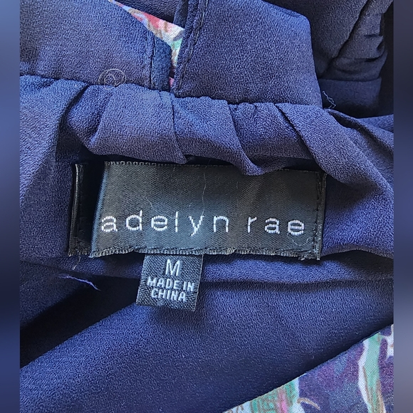 ADELYN RAE blue floral maxi dress, size M - Picture 8 of 10